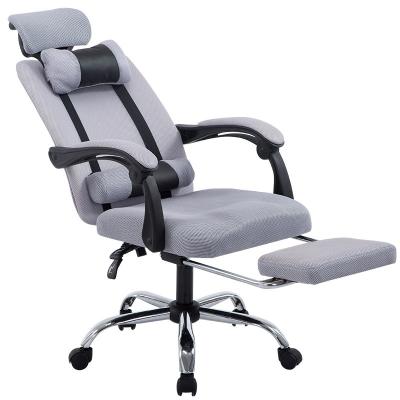 China (Size) Factory Wholesale Adjustable Extended Mesh Personal Computer Student Gaming Office Chair Boss Staff Pulley Lifting for sale