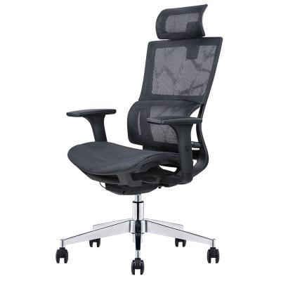 China Personal Computer Adjustable Ergonomic Chair Lift (Height) Boss Chair Office Rotating Chairs for sale