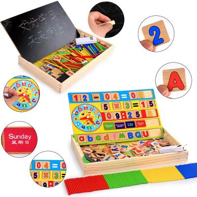 China Expand Your Brain Early Education Educational Toy Letters and Number Recognition Arithmetic Educational Toy Box for sale