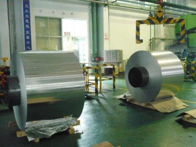 China Household aluminum foil jumbo roll 8mic/0.008mm thickness for sale