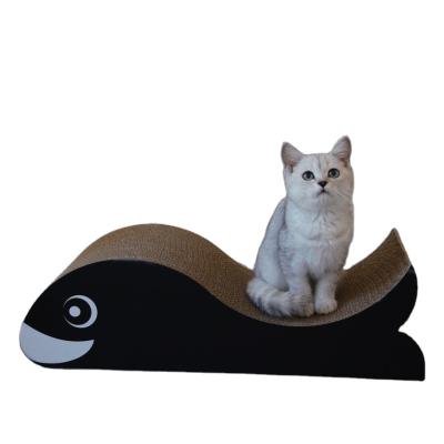 China New Design Whale Shape Scratch Board Scratch Board Lifelike Curved Cute Living Room for sale