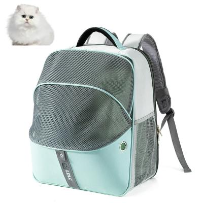 China The Large Space Best Quality Wholesale Breathable Cat Backpack Pet Cages Carriers Foldable For Traveling for sale