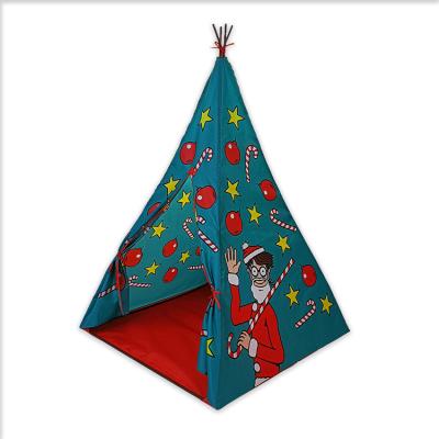 China Cheap Cooling Pet Sleep Beds with Soft Cotton and Canvas Indian Pet Teepee Tents for Small Dogs and Cats for sale