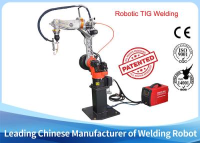 China Servo Motor MIG Welding Robot 6 Axis Industrial High Rigidity Body Design for sale