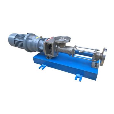 China Sewage 1 Year Insurance 304/316 SS Netzsch Single Progressive Cavity Pump / Rotor Stator Pump Factory Supply for sale