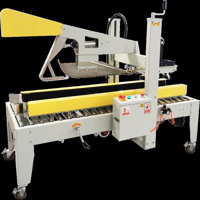 China Food Automatic  Box Carton Packing System Carton Erecting Machine and Case sealer for sale