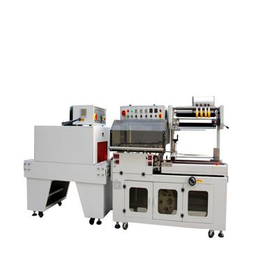 China Food TTM-L01+TSS-L01 fully automatic L-shaped sealing and cutting shrink packaging machine for sale