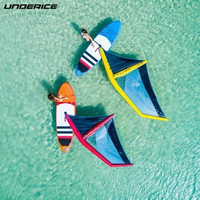 China UICE 2022 Wholesale Inflatable Surfing Wing Surf Foil Kite Wind Sail Ripstop Cloth For Kitesurfing for sale