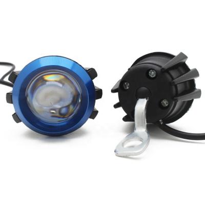 China PMMA lens + aluminum body high quality universal waterproof led light for motorcycle for sale for sale