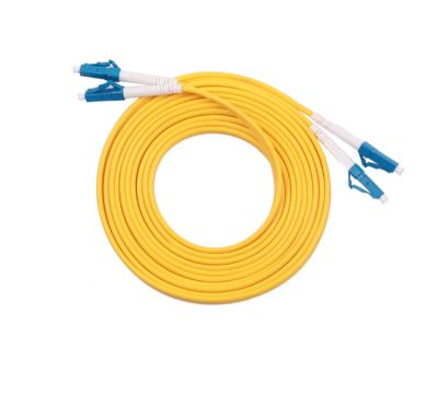 China LSZH VF45-LC Fiber Optic Patch Tie GGP Fiber Gray Color 0.5M, 1M, 3M, 10m for sale