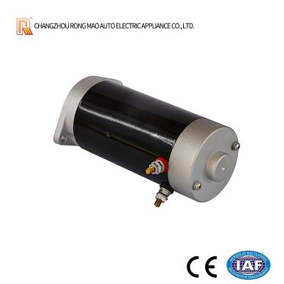 China RongMao low sales hydraulic power unit china hydraulic pump dc drip proof motor for sale