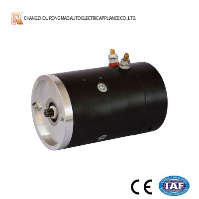 China Drip Proof Hydraulic Pump DC Motor Power Pack 12V1.6Kw Oil Price for sale