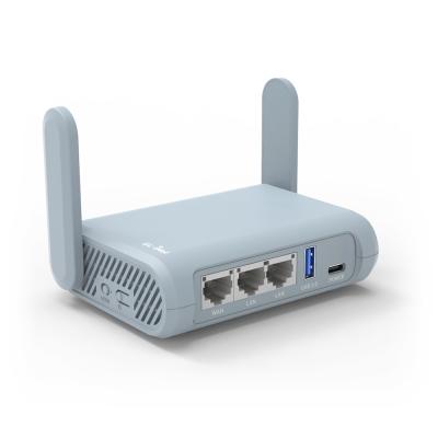 China MINI WIFI GL 3 iNet GL-MT1300 Pocket Router 3 Gigabit Ethernet Ports DDR3L 256MB Travel Router for sale