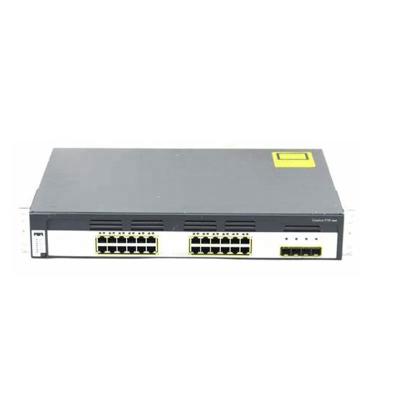 China LACP Switch 24-Port WS-C3750G-24TS-E 3750G-24TS-E 10/100/1000 3750 Series Switch WS-C3750G-24TS-E for sale