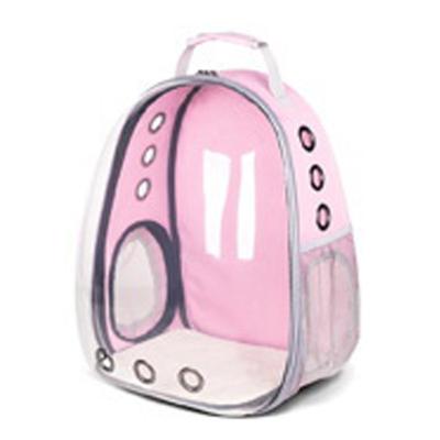 China Viable Cat Bag Pet Backpack Outside Bag Portable Transparent Cat Capsule Breathable Space Backpack for sale