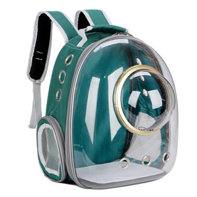 China Viable High Quality Clear Bubble Recycled Travel Space Capsule Outdoor Astronaut Breathable Dog Cat Pet Carrier Backpack for sale