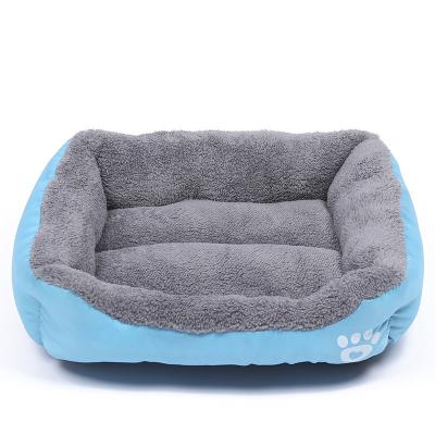 China Accessories Suppliers Custom Donut Pet Breathable Ultra Soft Soothing Soft Beds, Sofa Machine Washable Eco Friendly Indoor Luxury Dog Bed for sale