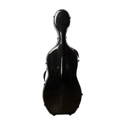 China Pure black cello case bag cello chrisitina carbon fiber cello case cello accessory box for sale