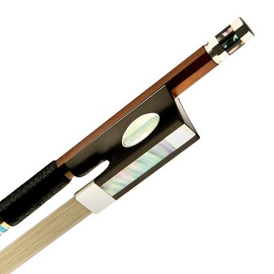 China SG03 violin Christina violin bow imported Brazilian hematoxylin professional violin bow for sale