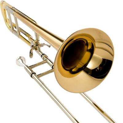 China Gold lacquer Jinbao alto trombone musical instrument egrade phosphor bronze material JBSL-802 for sale