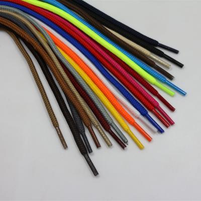 China CAIZU Round Round Laces Sports Round Laces Sneaker Accessories Mountaineering Shoes Laces Leather Boot Laces for sale