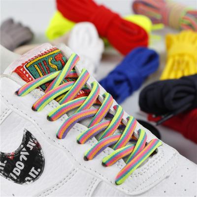 China Round Fitted All Sports Shoes Fashion Colored Lace Thick Round Laces for sale