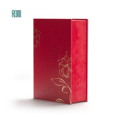 China Newest ROMI China Factory Seller Handmade Book Design Vintage High End Jewelry Packaging Box For Jewelry Store for sale