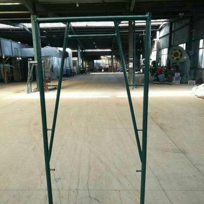 China Building construction 3'x6'8' walk through frame scaffolding with snap on for sale