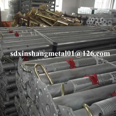 China Q235 Weld Tubes PS550 Post Shoreline For Shoring And Forming for sale