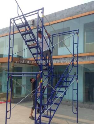 China Building Construction USA Standard Walk Through Frame Scaffolding System for sale