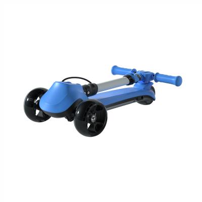 China EU warehouse Wholesalekids 3 Wheel On-road Folding Adjustable Electric Kids Kick Scooter Kids Electric Scooter Twist Scooter for sale