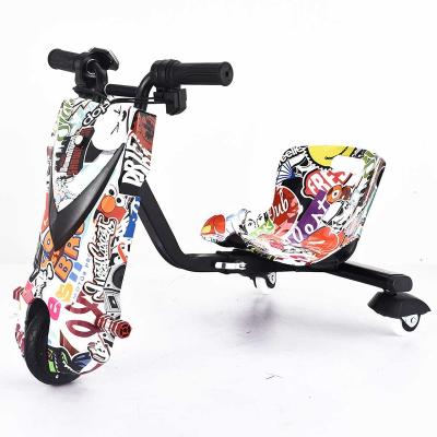 China Factory OEM 3 wheel electric balance unisex drift cart for kids and adults 3 wheel caddy for climbing stair for sale