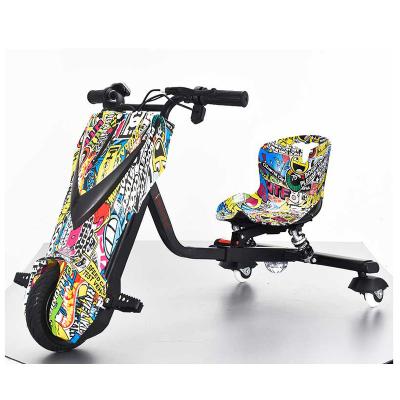 China Fashionable unisex electric drift-tricycle-pour-adult front wheel scooter drift length adjusted electric children's drift car for sale