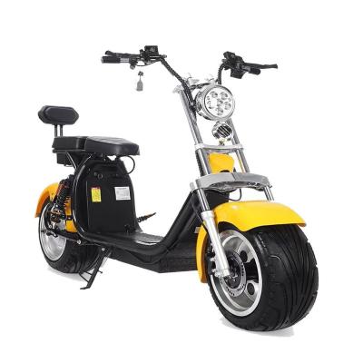 China 2020 New Model On-road Citycoco 2000W 20AH Battery Removable Scooter Electric Motorcycle for sale