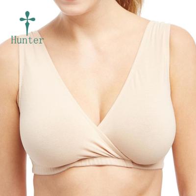 China Hot Selling High Quality Anti Allergy Nursing Bra Plus Size Maternity Nursing Bra for sale