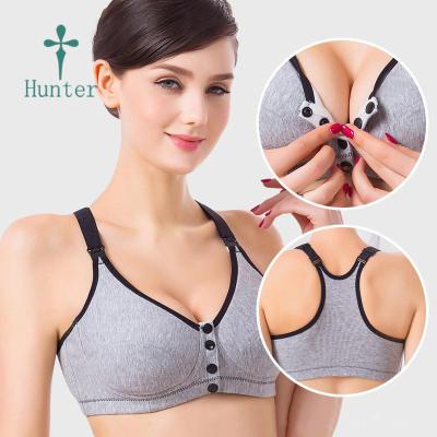 China Maternity Antibacterial High Quality Clothing Underwear Pregnant Women Comfortable Sports Nursing Bra for sale