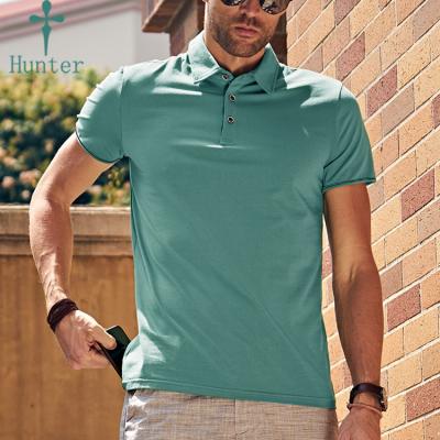 China Wholesale 100% Cotton Polo T-shirt Custom Made High Quality Anti Shrink Mens Golf T-shirt for sale