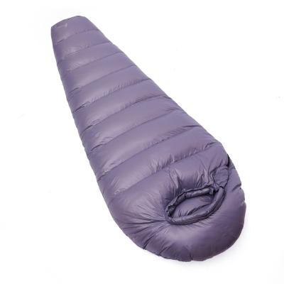 China Mummy travel camping hiking schlafsack mummy ultralight portable waterproof duck down sleeping bag goose down for sale