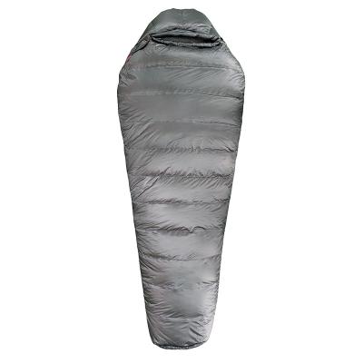 China Waterproof Mummy Factory Camping Mummy Goose Down Duck Down Electric Passionate Sleeping Bag for sale