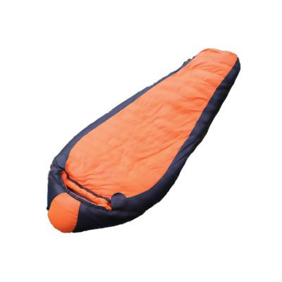 China Mummy Sleeping Bag Outdoor Camping Hiking Schlafsack Emergency Portable Survival Waterproof Mummy Duck Down Sleeping Bag Goose Down for sale