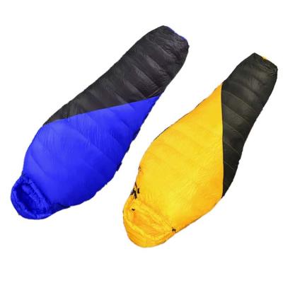 China Waterproof Outdoor Survival Bivvy Bag Outdoor Survival Mummy Camping Sleeping Bag Mummy Duck Down Goose Down Sleeping Bag for sale