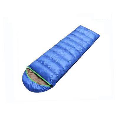 China Envelope Type Saco Camping Custom Ultralight Waterproof Compact Schlafsack Goose Down Sleeping Bag Duck Down Sleeping Bag for sale