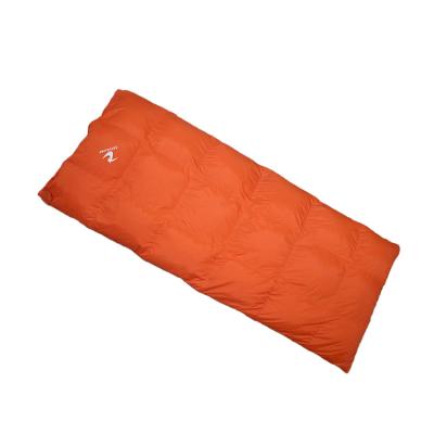 China Envelope Type Outdoor Relief Down Waterproof Ultralight Quilt Down Duck Covering Down Goose Down Sleeping Bag Camping for sale