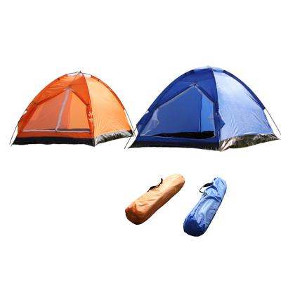 China Diagonal Tying Type Outdoor Waterproof Fiberglass Family Tent Beach Tent Automatic Pop Up Tent for sale