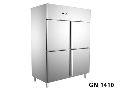 China Supermarket Commercial Upright Fridge , 4 Door Fridge Freezer GN1410TN/D for sale