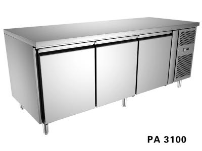 China Refrigerador de la panadería del restaurante con 3 puertas/compresores PA3100BT de Embraco en venta