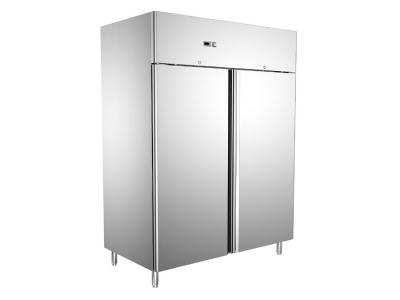 China Power - saving Commercial Upright Fridge Stainless Steel R134a GN1410TN for sale