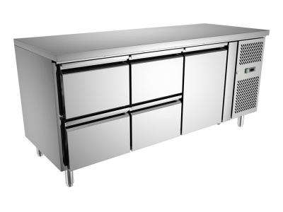 China Restaurant Refrigeration Equipment Stainless Steel Work Table 400L Adjustable Shelving for sale