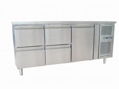 China 201# Undercounter Commercial Refrigerator GN3140TN , Under Counter Fridge Freezer for sale