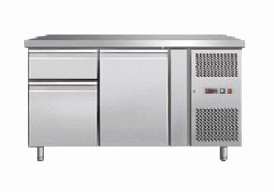 China Automatic Defrost  Under Counter Kitchen Chiller Worktable For Hotel GN2120TN for sale